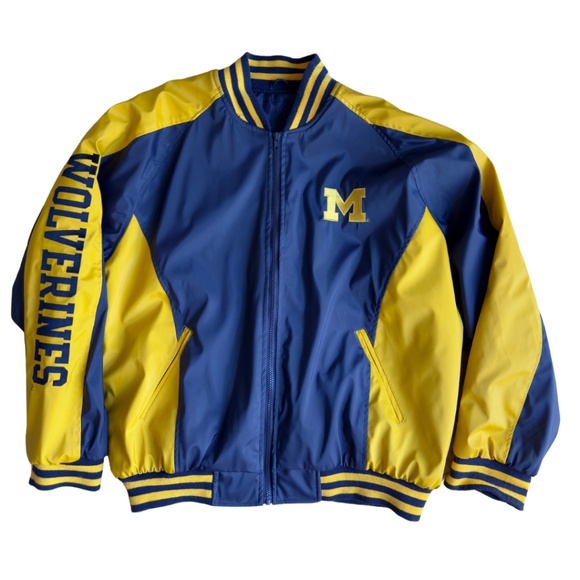 Vintage Stece & Barry's Michigan Letterman Jacket - Picture 2 of 4